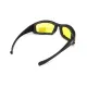 Окуляри захисні з ущільнювачем Global Vision Assault (yellow) Anti-Fog, жовті