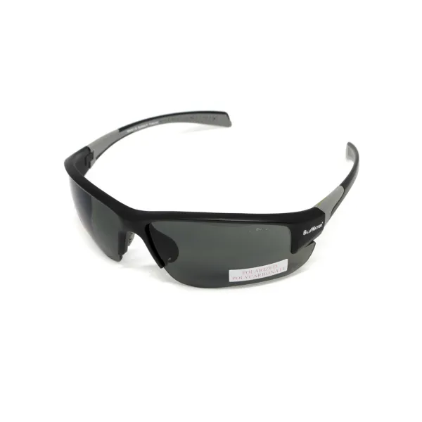 Окуляри поляризаційні захисні BluWater Samson-3 Z87.1 Polarized (gray), сірі