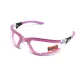 Окуляри захисні з ущільнювачем Global Vision Ruthless Purple (clear) Anti-Fog, прозорі в фіолетовій оправі