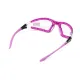 Окуляри захисні з ущільнювачем Global Vision Ruthless Purple (clear) Anti-Fog, прозорі в фіолетовій оправі