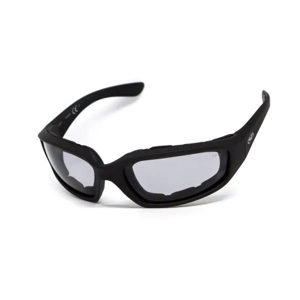 Окуляри фотохромні захисні з поляризацією Global Vision Kickback-Z Polarized+Photochromic (light gray) Anti-Fog