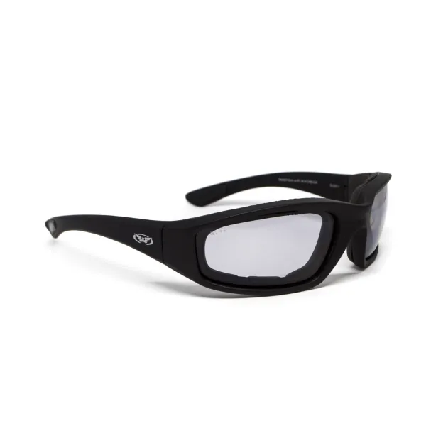 Окуляри фотохромні захисні з поляризацією Global Vision Kickback-Z Polarized+Photochromic (light gray) Anti-Fog
