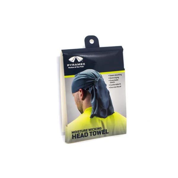 Бандана дихаюча на зав'язках, підшоломник сірий Head Towel (gray)