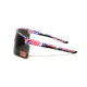 Окуляри захисні Global Vision Onyx USA Flag (gray), сірі в оправі прапор США