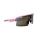 Окуляри захисні Global Vision Holeshot USA Flag (gray), сірі в оправі прапор США
