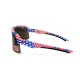 Окуляри захисні Global Vision Holeshot USA Flag (gray), сірі в оправі прапор США