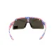 Окуляри захисні Global Vision Holeshot USA Flag (gray), сірі в оправі прапор США