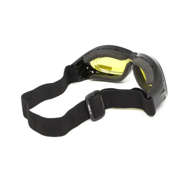 Окуляри захисні з ущільнювачем Global Vision Eliminator RX (yellow) Anti-Fog, жовті з діоптричною вставкою