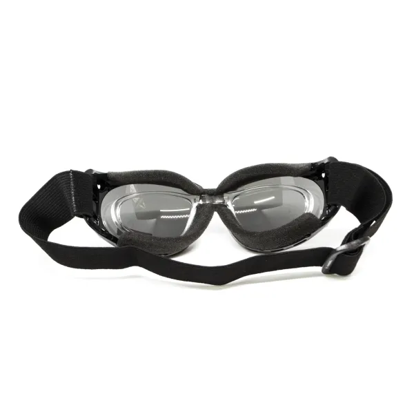 Окуляри захисні з ущільнювачем Global Vision Eliminator RX (gray) Anti-Fog, сірі з діоптричною вставкою