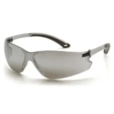 Очки защитные открытые Pyramex Itek (silver mirror) Anti-Fog, дзеркальні сірі