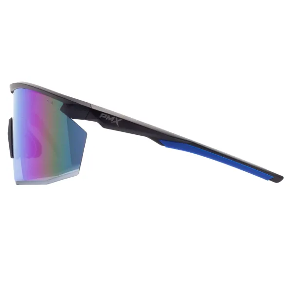 Очки защитные Pyramex PMXSPEC (blue mirror) Anti-Fog, синие зеркальные линзы в чёрно-синей оправе
