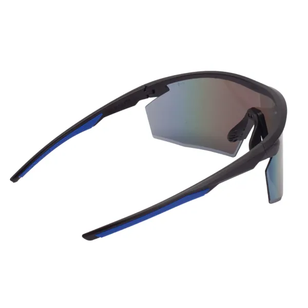 Очки защитные Pyramex PMXSPEC (blue mirror) Anti-Fog, синие зеркальные линзы в чёрно-синей оправе