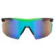 Окуляри захисні Pyramex PMXSPEC (green mirror) Anti-Fog, синьо-зелені дзеркальні лінзи в чорно-зеленій оправі