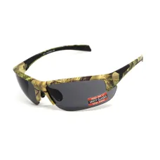 Очки защитные Global Vision Hercules-7 Forest Camo (gray), серые в камуфлированной оправе