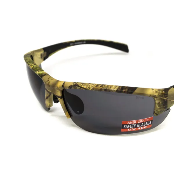 Окуляри захисні Global Vision Hercules-7 Forest Camo (gray), сірі в камуфльованій оправі