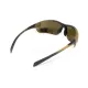 Окуляри захисні Global Vision Hercules-7 Black-Brown (drive mirror), дзеркальні коричневі в коричнево-чорній оправі