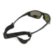 Окуляри поляризаційні BluWater Hydro Polarized (G-Tech™ blue) Anti-Fog, дзеркальні сині в чорній оправі