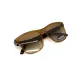 Окуляри поляризаційні BluWater Saltee Polarized (gradient brown), коричневі з градієнтом лінзи в коричневій напівпрозорій оправі