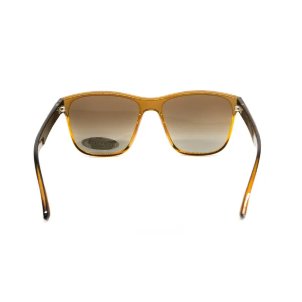 Окуляри поляризаційні BluWater Saltee Polarized (gradient brown), коричневі з градієнтом лінзи в коричневій напівпрозорій оправі