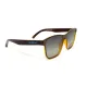 Окуляри поляризаційні BluWater Saltee Polarized (gradient gray), сірі з градієнтом лінзи в коричневій напівпрозорій оправі