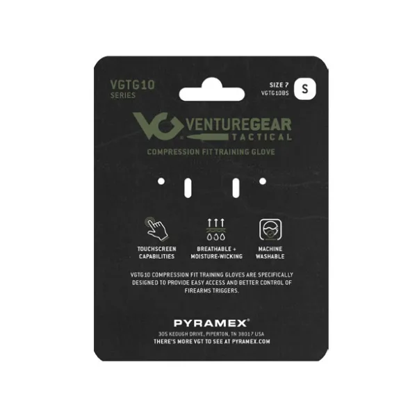 Тактичні рукавиці Venture Gear Tactical VGTG10 Compression Fit, чорні, розмір S (7)