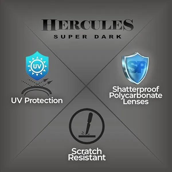 Окуляри фотохромні захисні Global Vision Hercules-7 SD Photochromic (Super Dark Shadowluxe) Anti-Fog, фотохромні прозорі