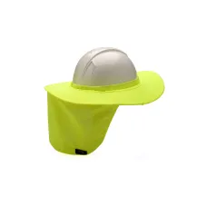 Сонцезахисний козирок для каски з накидкою для шиї Pyramex HPSHADE30 (Hi-vis Lime)