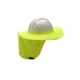 Сонцезахисний козирок для каски з накидкою для шиї Pyramex HPSHADE30 (Hi-vis Lime)