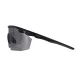 Окуляри захисні Pyramex PMXSPEC (light gray) Super Anti-Fog H2MAX, світло-сірі напівтемні в чорно-сірій оправі