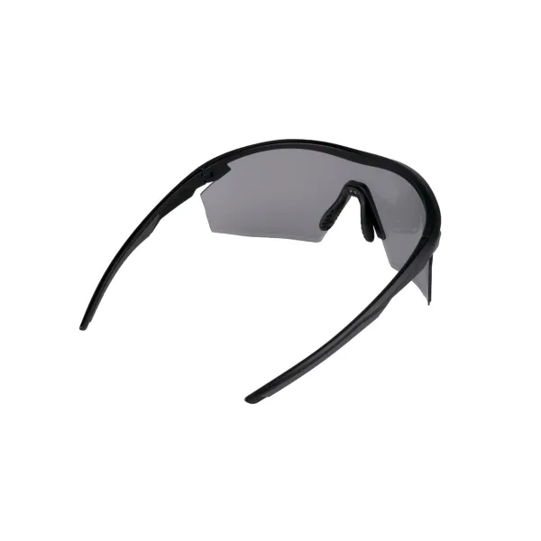 Окуляри захисні Pyramex PMXSPEC (light gray) Super Anti-Fog H2MAX, світло-сірі напівтемні в чорно-сірій оправі