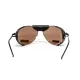 Окуляри захисні Global Vision Aviator-3 (drive mirror), коричневі зі з'ємним ущільнювачем із синтетичної 