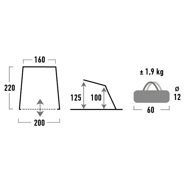 Намет High Peak Cordoba 80