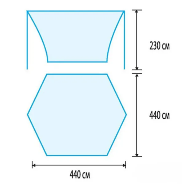 Тент со стойками Tramp Lite Tent green