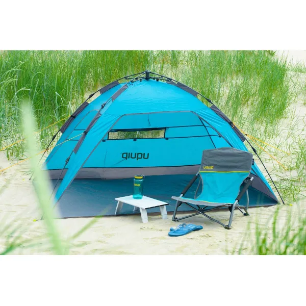 Палатка пляжная Uquip Buzzy UV 50+ Blue/Grey
