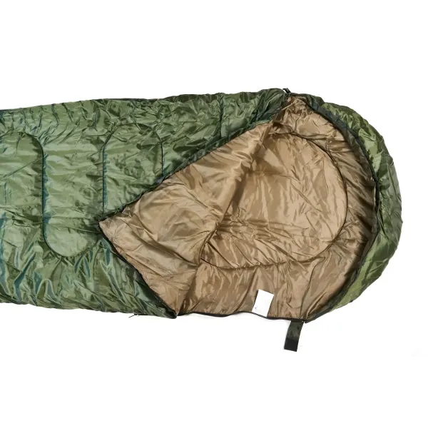 Спальный мешок Totem Hunter кокон левый olive 220/80 UTTS-004