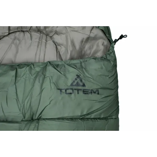 Спальный мешок Totem Fisherman одеяло с капюшоном левый olive 220/75 UTTS-012