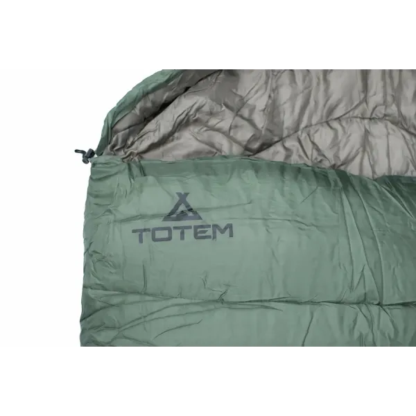 Спальный мешок Totem Fisherman одеяло с капюшоном левый olive 220/75 UTTS-012