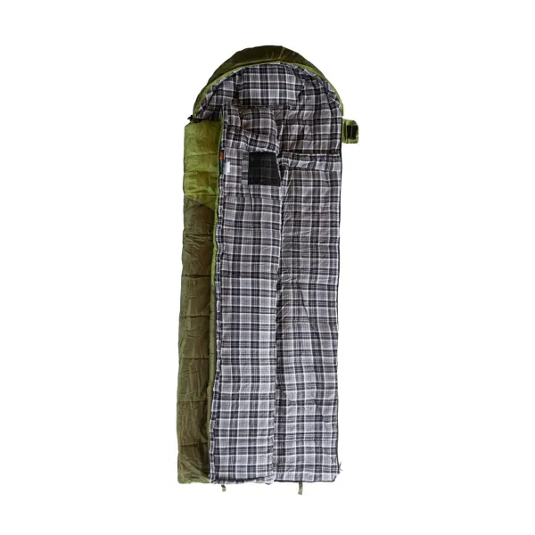 Спальный мешок Tramp Sherwood Regular одеяло правый dark-olive/grey 220/80 UTRS-054R