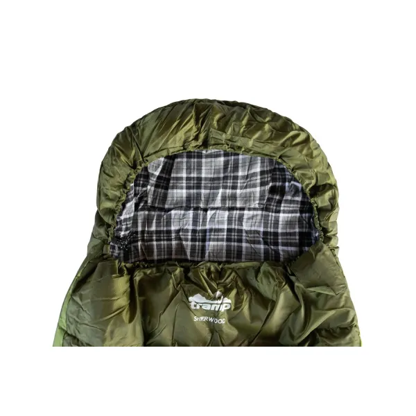 Спальный мешок Tramp Sherwood Regular одеяло правый dark-olive/grey 220/80 UTRS-054R