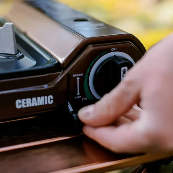 Плита газова портативна Tribe Ceramic інфрачервона з керамічним пальником