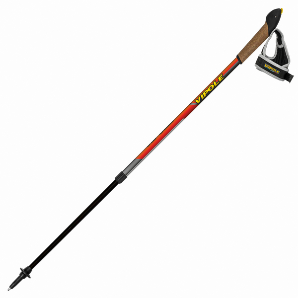 Палиці для скандинавської ходьби Vipole Instructor Vario Top-Click Red DLX S1855
