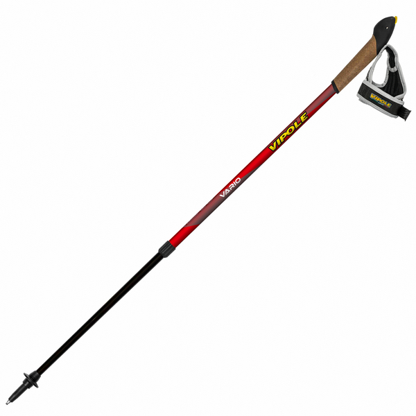 Палиці для скандинавської ходьби Vipole Vario Top-Click Red DLX S1857