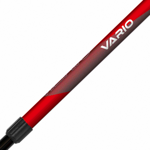 Палиці для скандинавської ходьби Vipole Vario Top-Click Red DLX S1857
