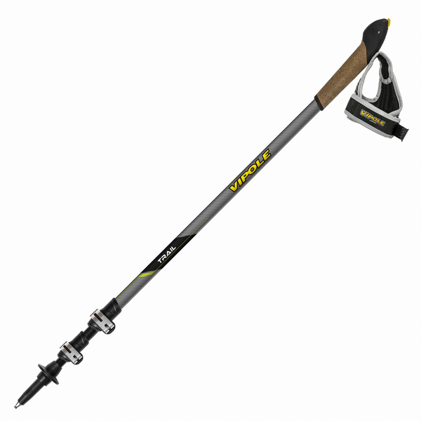Палиці для скандинавської ходьби Vipole Trail QL Carbon Top-Click DLX S1866