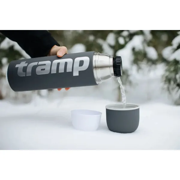 Термос TRAMP Soft Touch 1,2 л Сірий