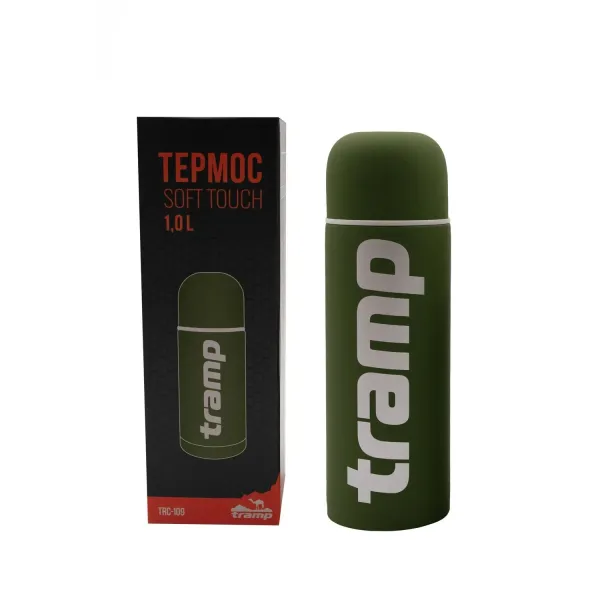 Термос TRAMP Soft Touch 1л Хакі