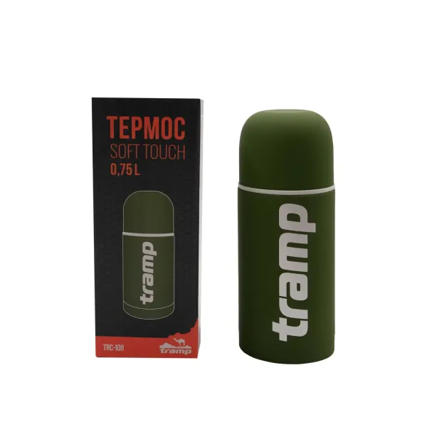 Термос TRAMP Soft Touch 0,75л Жовтий