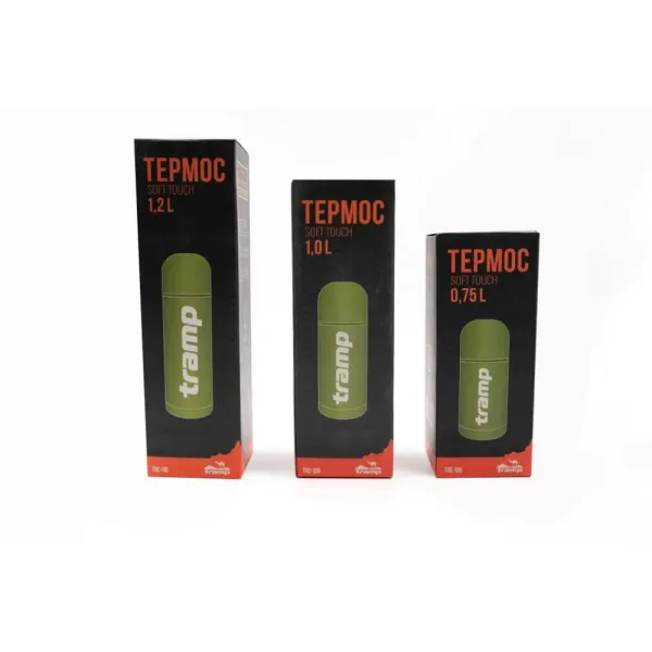 Термос TRAMP Soft Touch 0,75л Жовтий