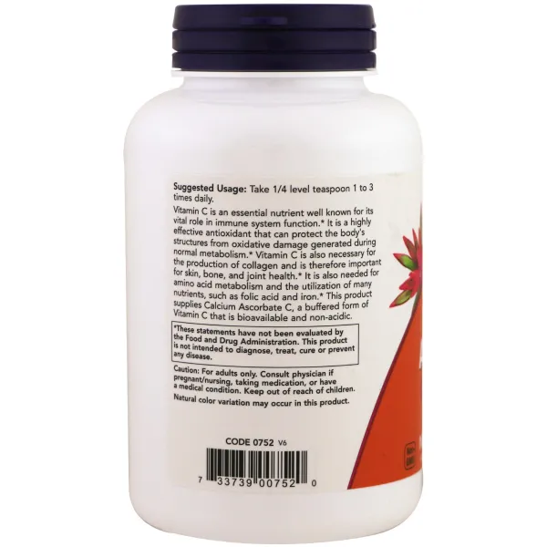 Аскорбат кальцію (Calcium Ascorbate) 890 мг 227 г