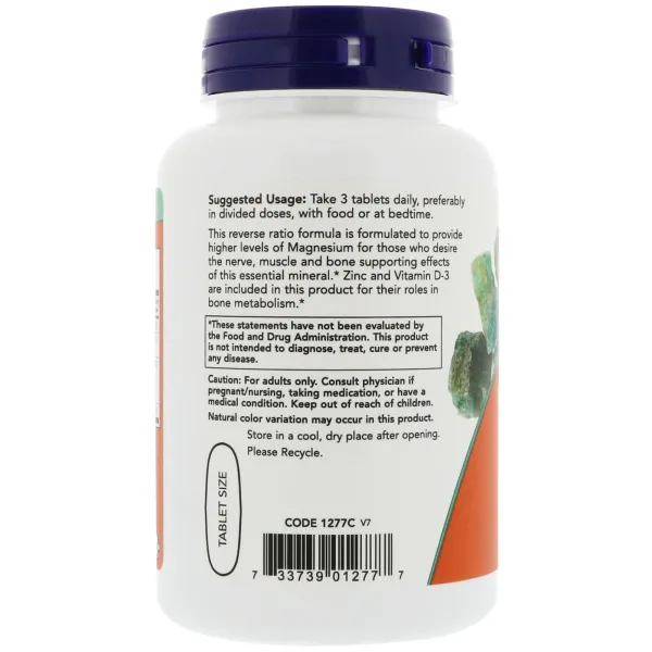 Магний и кальций (Magnesium and Calcium) 800 мг/400 мг 100 таблеток